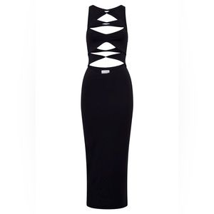 MESHKI Chloe Cut Out Maxi Dress